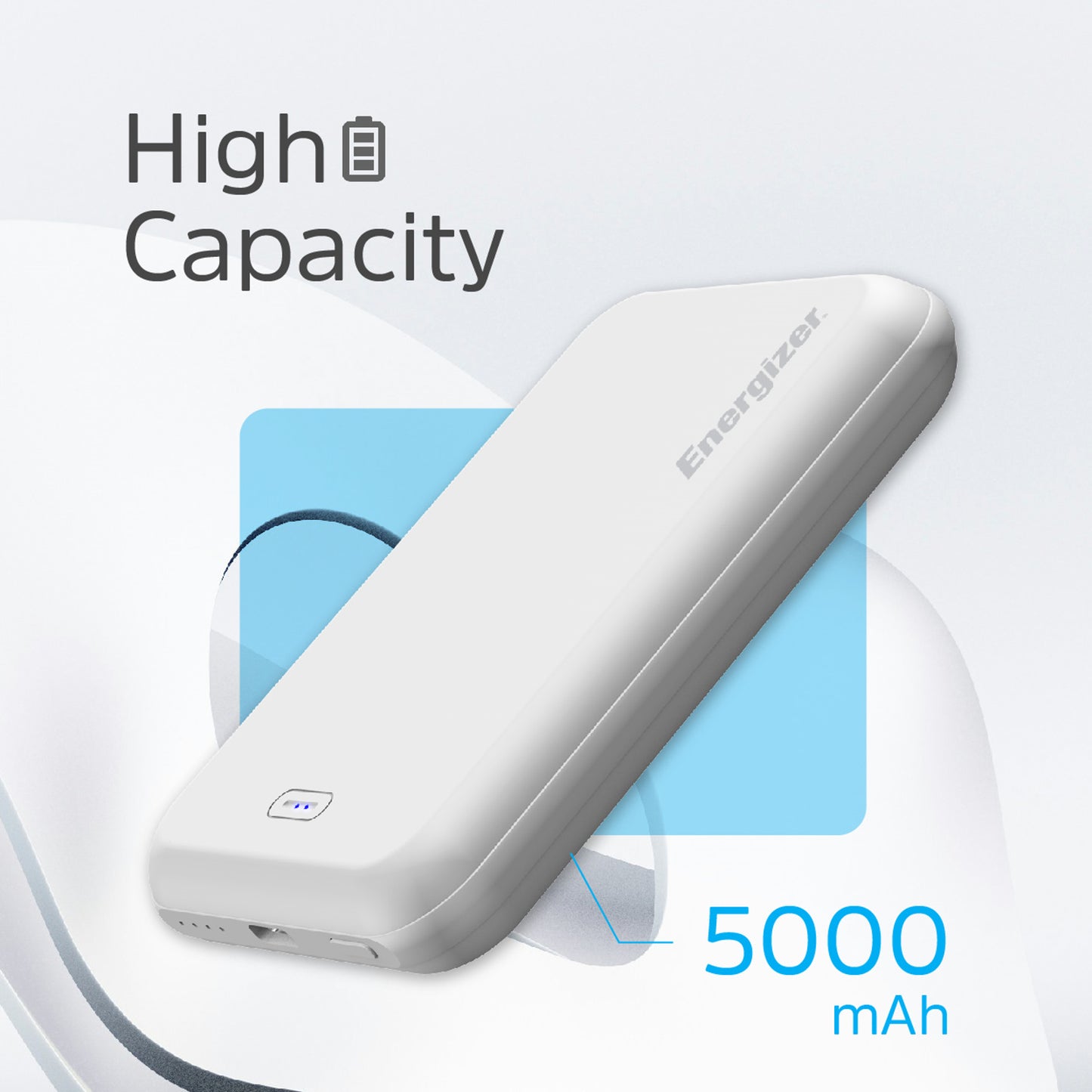 QM5000 (PowerBank 5000mAh) Magnetic、Wireless