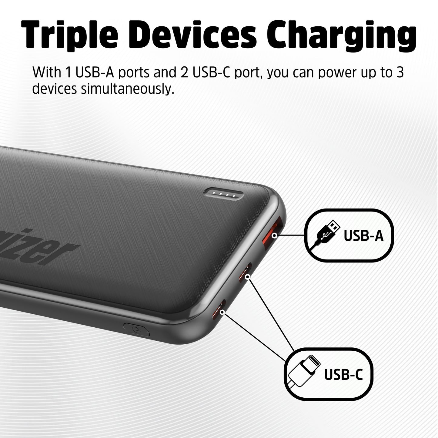 UE10055PQ (PowerBank 10000mAh) PD Charger