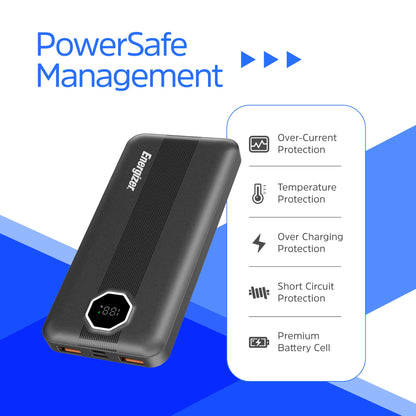 UE10029PQ (PowerBank 10000mAh) LCD Display, 22.5W PD Fast Charger