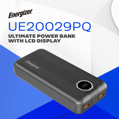 UE20029PQ (PowerBank 20000mAh) LCD Display, 22.5W PD Fast Charger