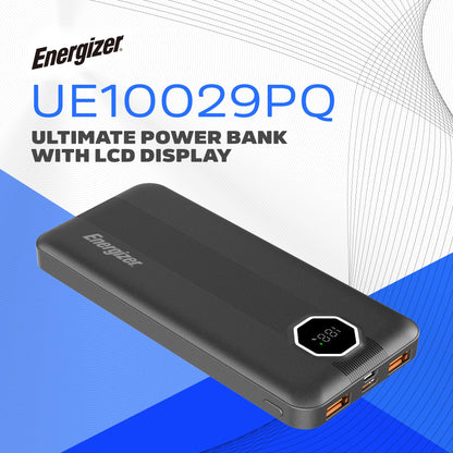 UE10029PQ (PowerBank 10000mAh) LCD Display, 22.5W PD Fast Charger