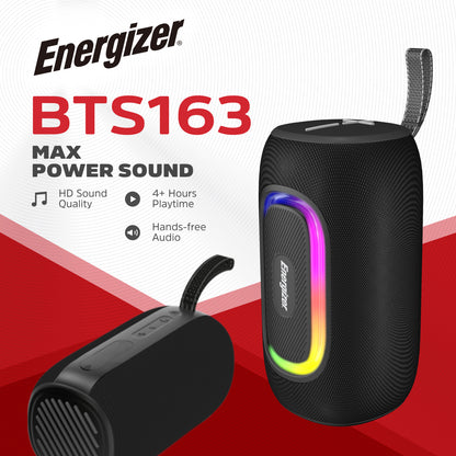 BTS163 (Portable  Bluetooth Speaker), RGB, TWS, IP65