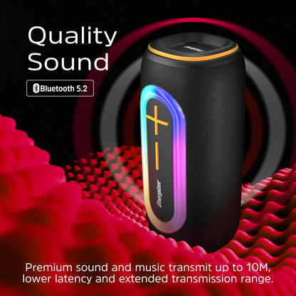 BTS206 (Portable  Bluetooth Speaker), RGB, TWS, IP65