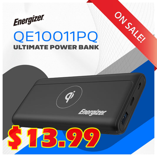 QE10011PQ (PowerBank 10000mAh) Wireless, PD Fast Charger