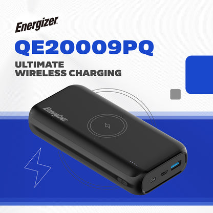 QE20009PQ (PowerBank 20000mAh) Wireless, PD20W Fast Charger