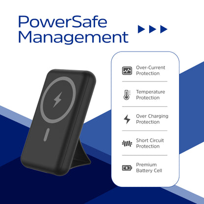 QM10002PQ (PowerBank 10000mAh) Magnetic, Wireless, PD22.5W Fast Charger