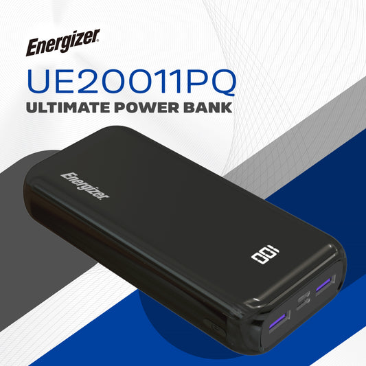 UE20011PQ (PowerBank 20000mAh) LCD、PD Charger