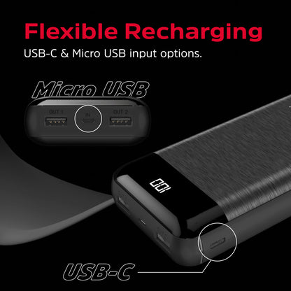 UE20058 (PowerBank 20000mAh) LCD Display