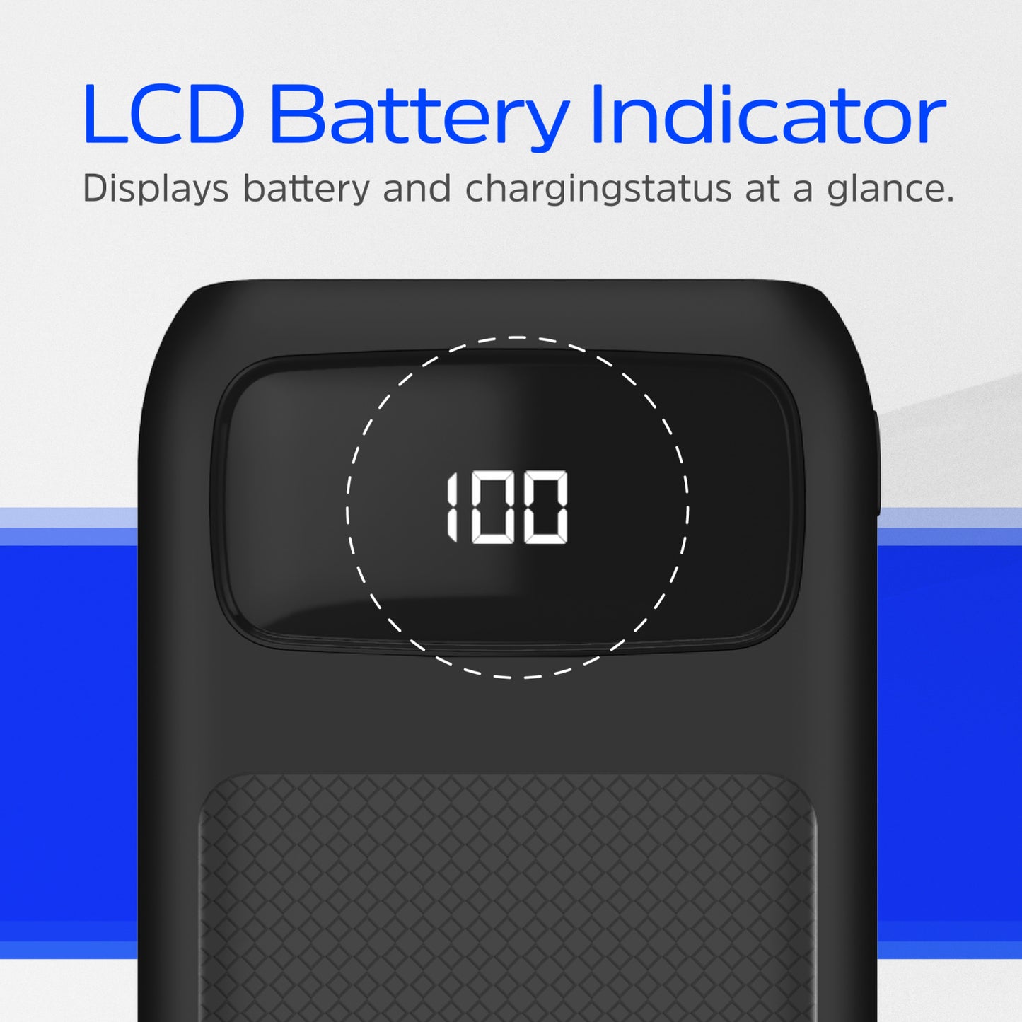 UE20063PQ (PowerBank 20000mAh) LCD Display, PD20W Fast Charger