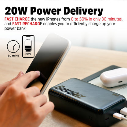 UE30055PQ (PowerBank 30000mAh) PD22.5W Fast Charger