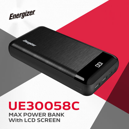 UE30058 (PowerBank 30000mAh) LCD Display