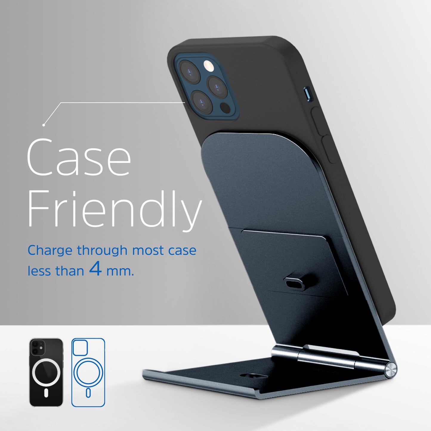 WCP102 (15W Magnetic Wireless Charger Qi Compatible)