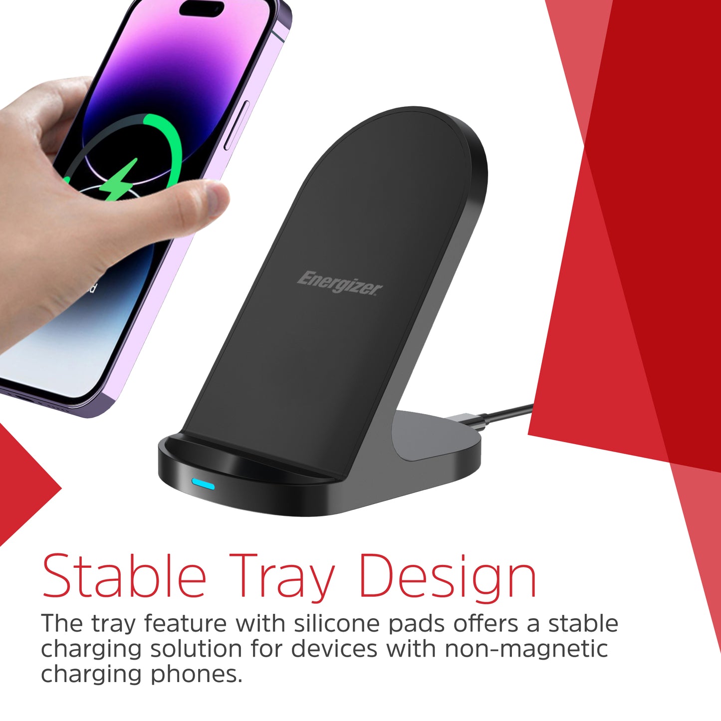 WCP108 (15W Magnetic Wireless Charger Qi Compatible)