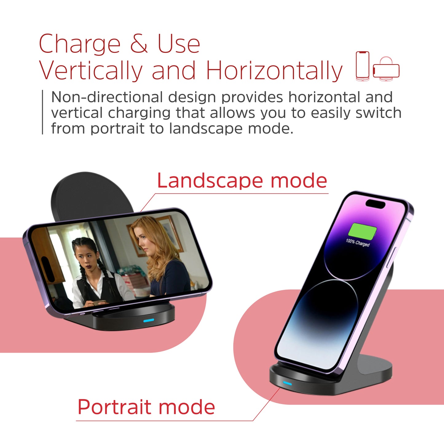 WCP108 (15W Magnetic Wireless Charger Qi Compatible)